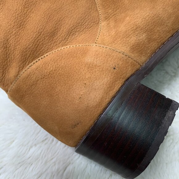 Stuart Weitzman Women's Caramel Brown Dunkirk Over-The-Knee Boots Size 6 - Picture 6 of 12